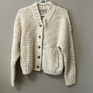 Madewell bomber cardigan
